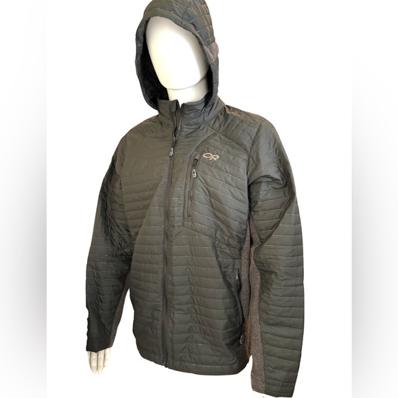 Outdoor Research lightweight hooded puffy winter jacket - Picture 2 of 11